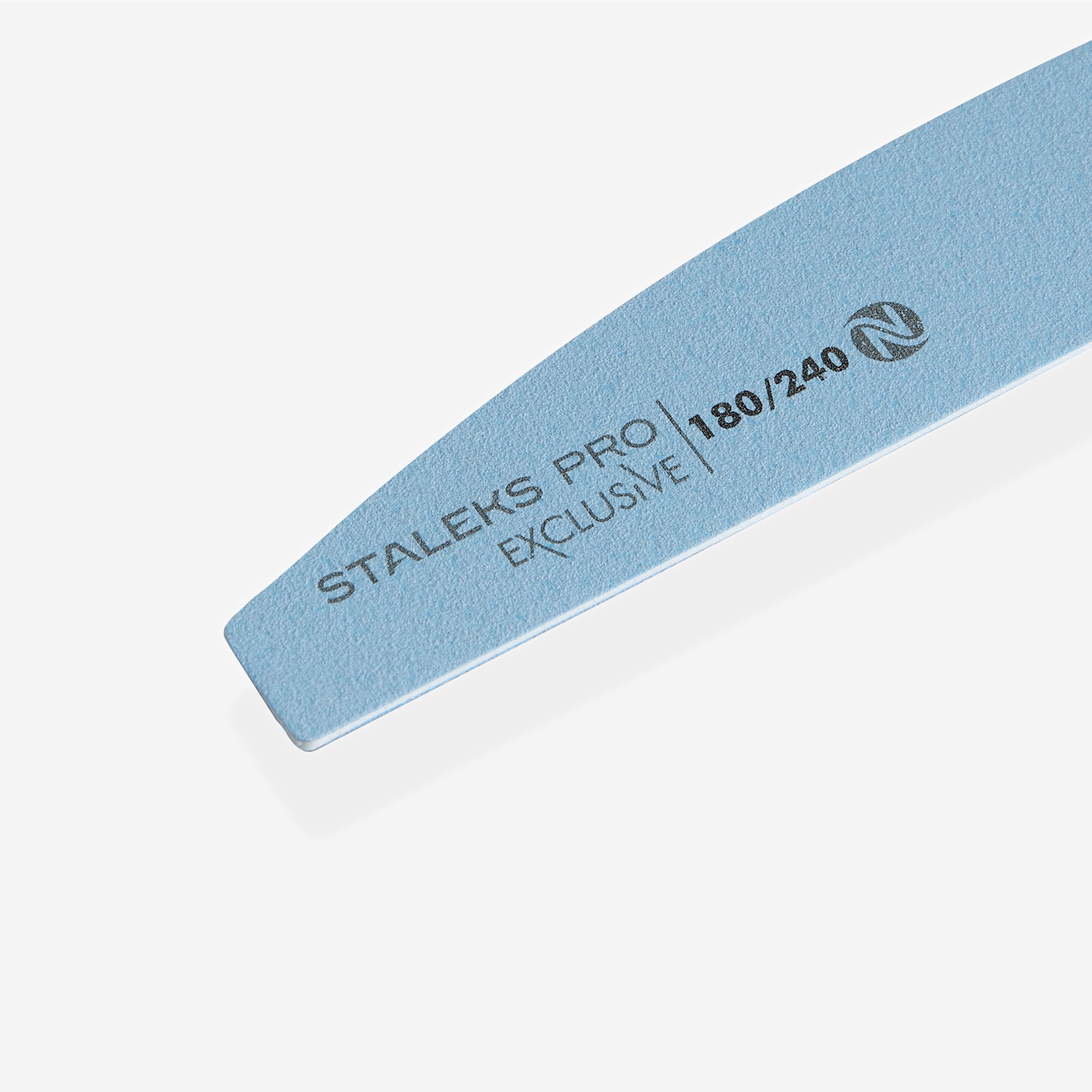 Mineral crescent nail file EXCLUSIVE without foam 180/240 grit