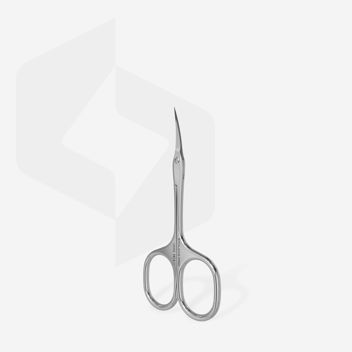 STALEKS SQ-10/3 — angled full cuticle scissors