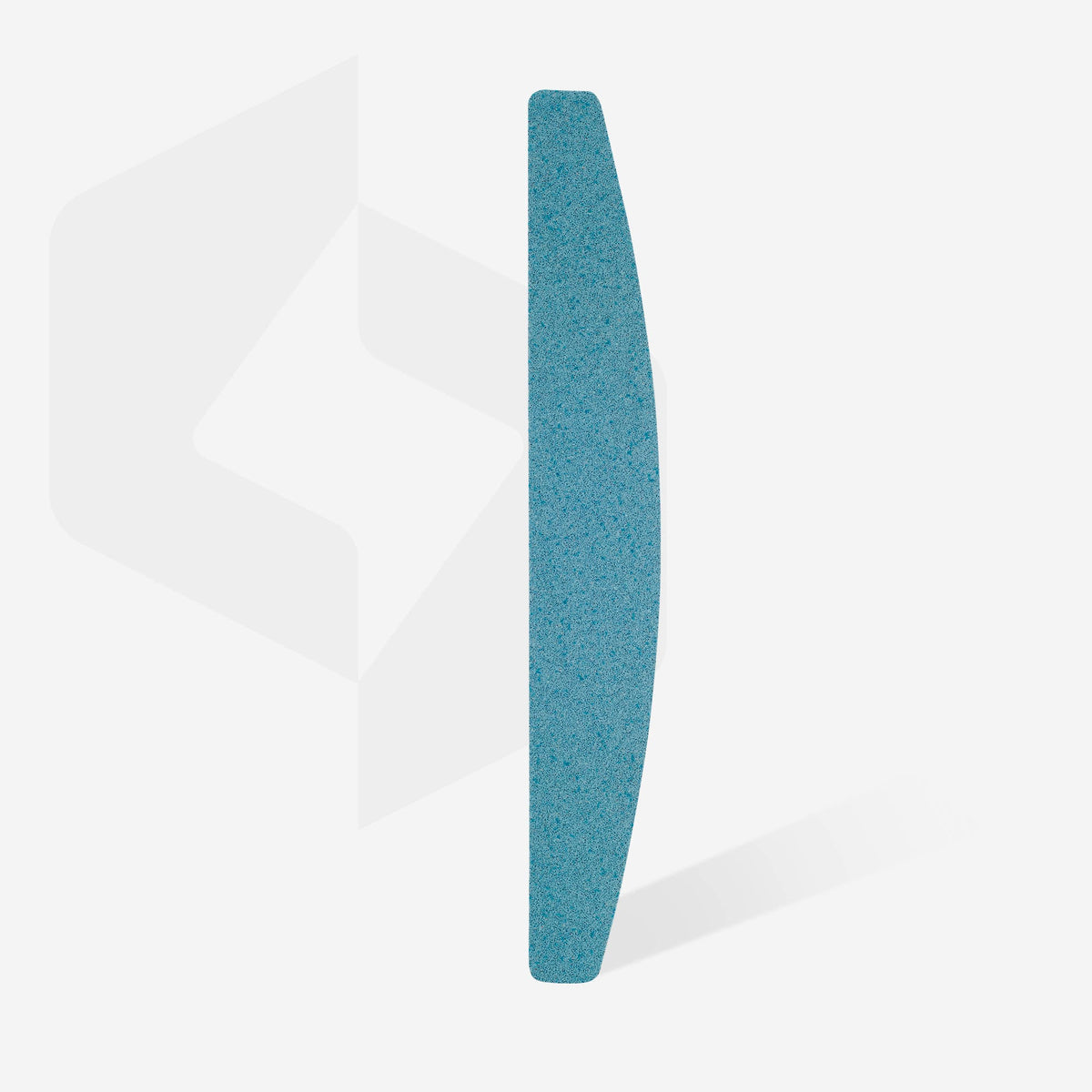 STALEKS EXCLUSIVE DFEX-40-100 crescent foam-backed adhesive files, 100 grit, 30 pieces — individual replacement file view