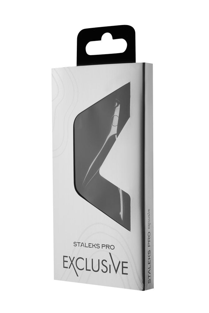 STALEKS EXCLUSIVE NX-20-8g Gravure cuticle nippers, 8 mm — retail packaging