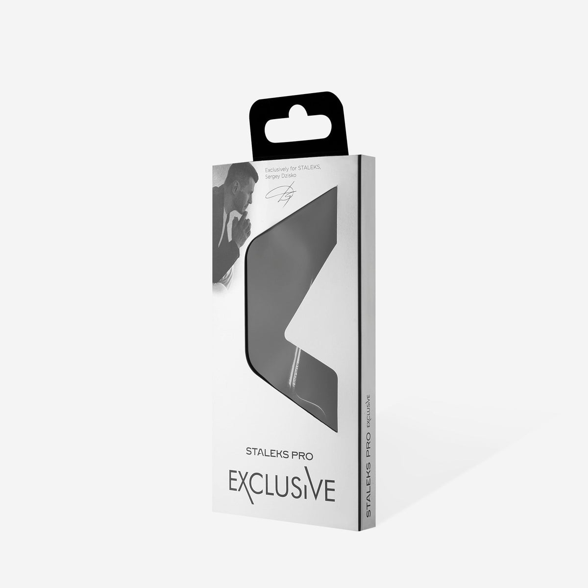 STALEKS EXCLUSIVE SX-23/1z Zebra cuticle scissors — retail packaging