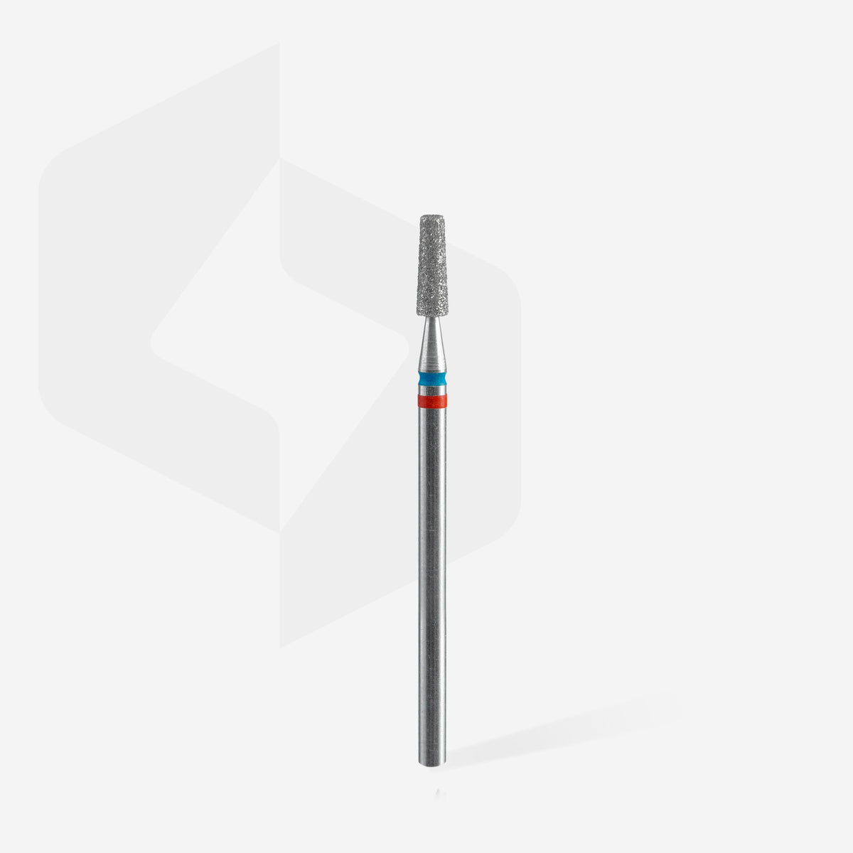 STALEKS FA70RB025/8 — Diamond nail drill bit DUO cone red-blue EXPERT head diameter 2,5 mm / working part 8 mm — official view 2