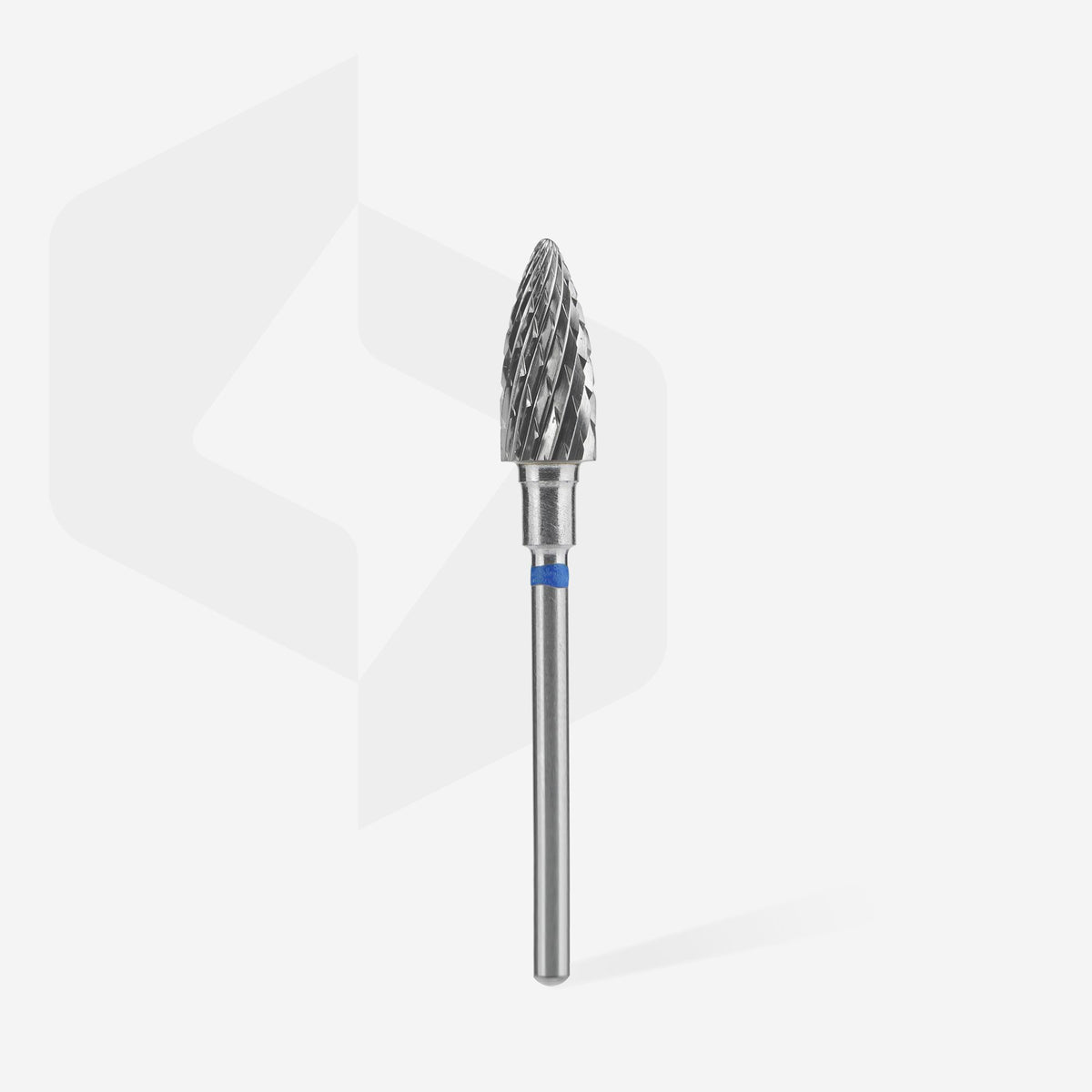 STALEKS FT110B060/14 — Carbide nail drill bit pine cone blue EXPERT head diameter 6 mm / working part 14 mm — official view 2