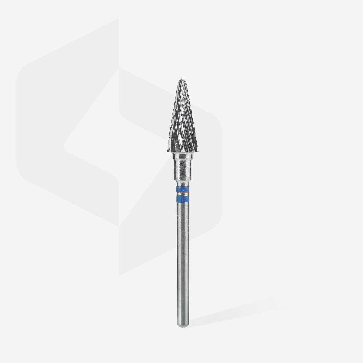 STALEKS FT73B060/14 — Carbide nail drill bit for left-handed users cone blue EXPERT head diameter 6 mm / working part 14 mm — official view 2