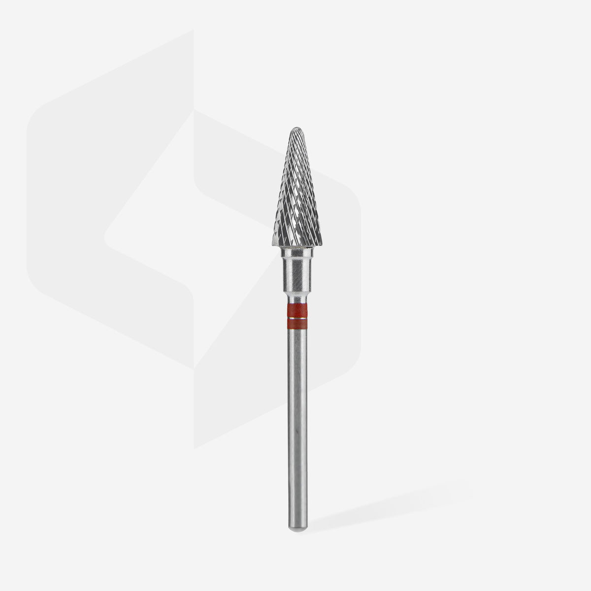 STALEKS FT73R060/14 — Carbide nail drill bit for left-handed users cone red EXPERT head diameter 6 mm / working part 14 mm — official view 2