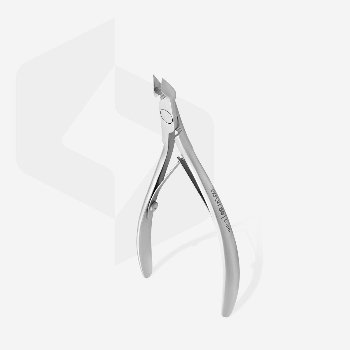 STALEKS NE-80-6 — Professional cuticle nippers EXPERT 80 6 mm — three-quarter tool view