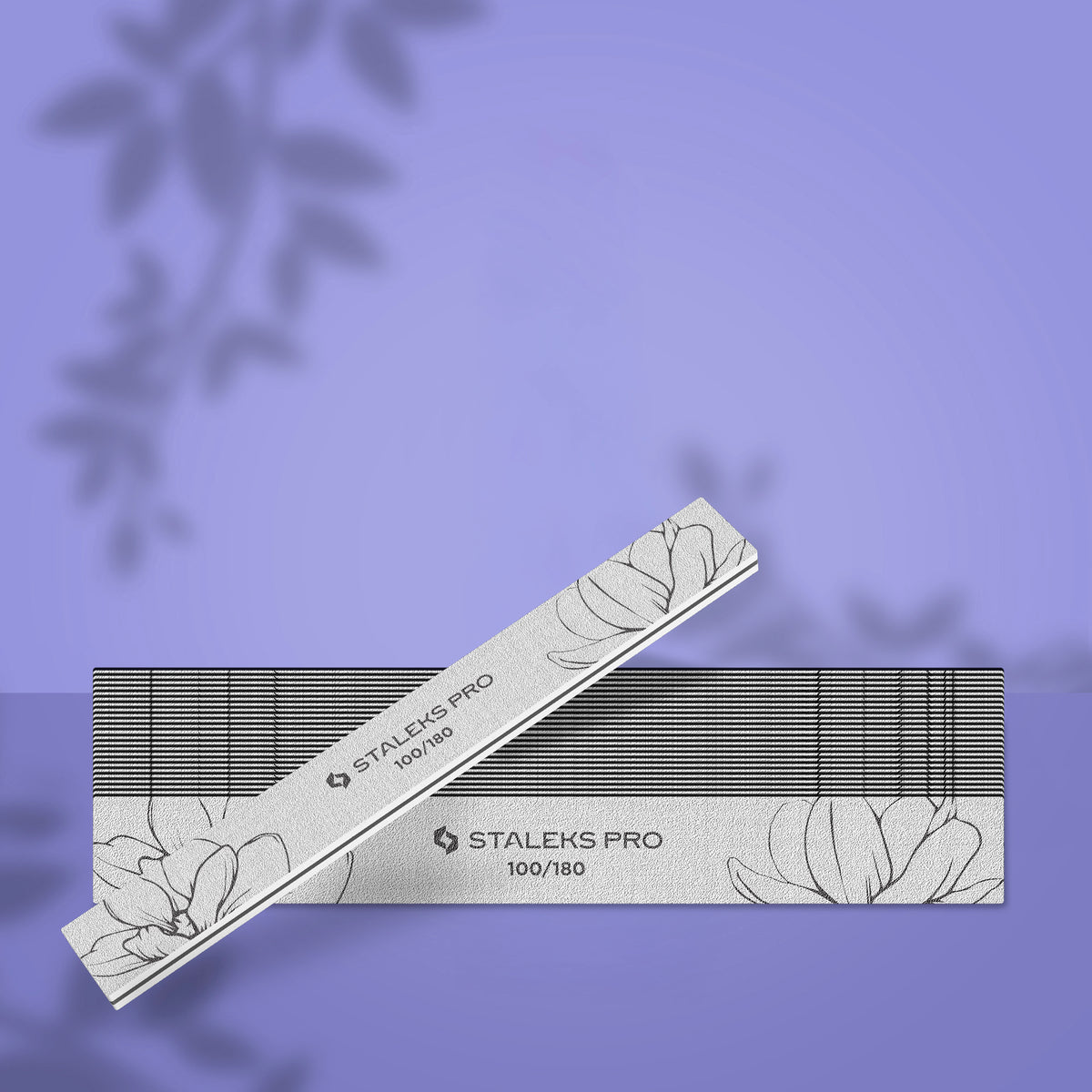 STALEKS NFE-20-100/180-25 — Straight mineral nail file EXPERT 20 100/180 grit (25 pcs) — official view 1