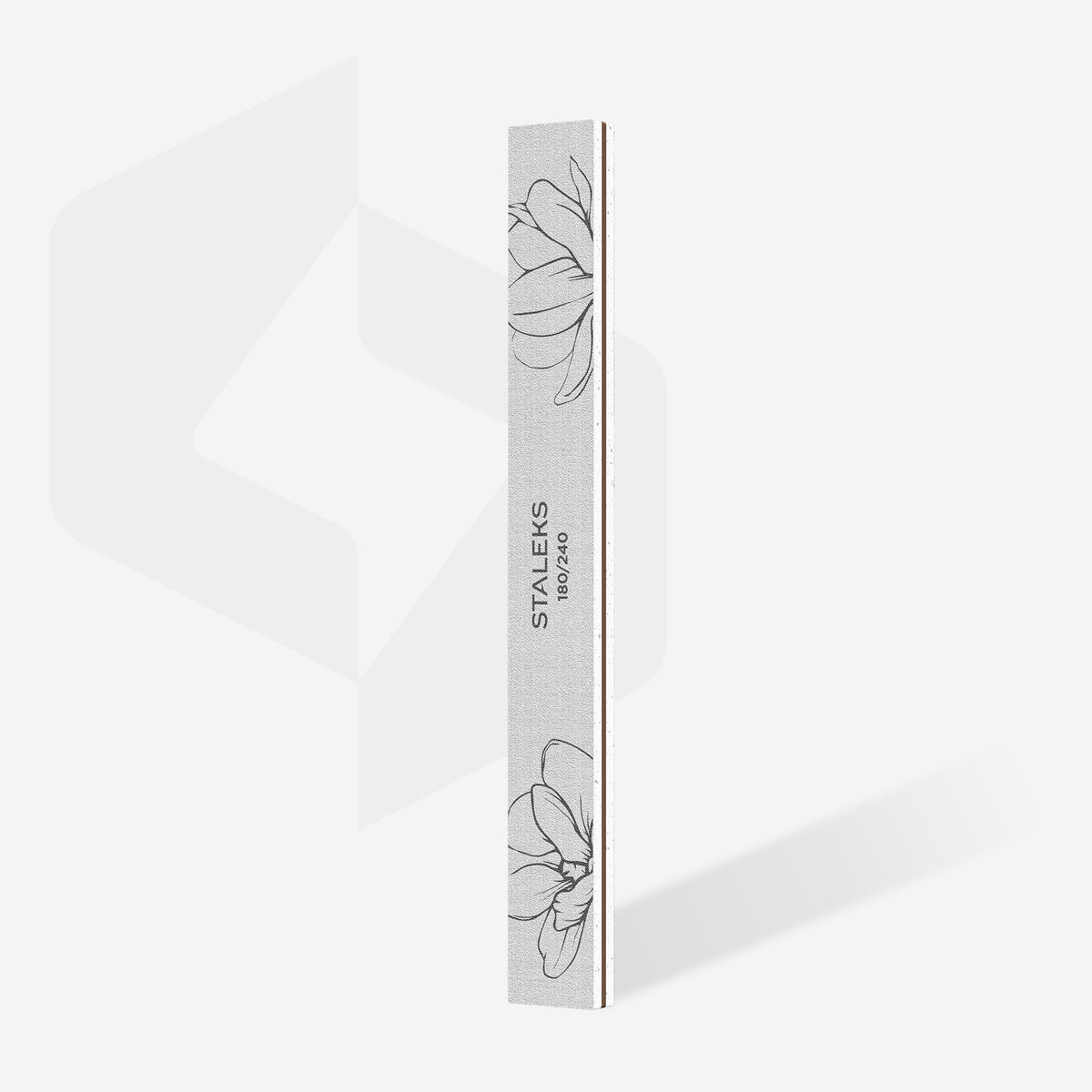 STALEKS NFE-20-180/240-25 — Straight mineral nail file EXPERT 20 180/240 grit (25 pcs) — official view 2