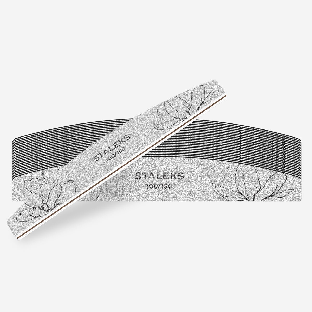STALEKS NFE-40-100/150-25 — Crescent mineral nail file EXPERT 40 100/150 grit (25 pcs) — official view 3