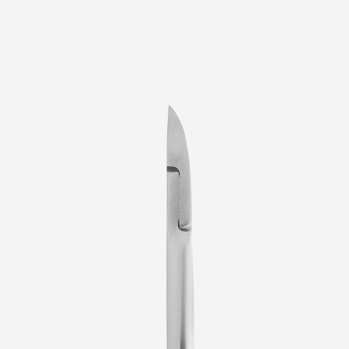 STALEKS NP-20-7 — Podology scissors style nippers for cuticle and callus PODO 20 7 mm — blade detail