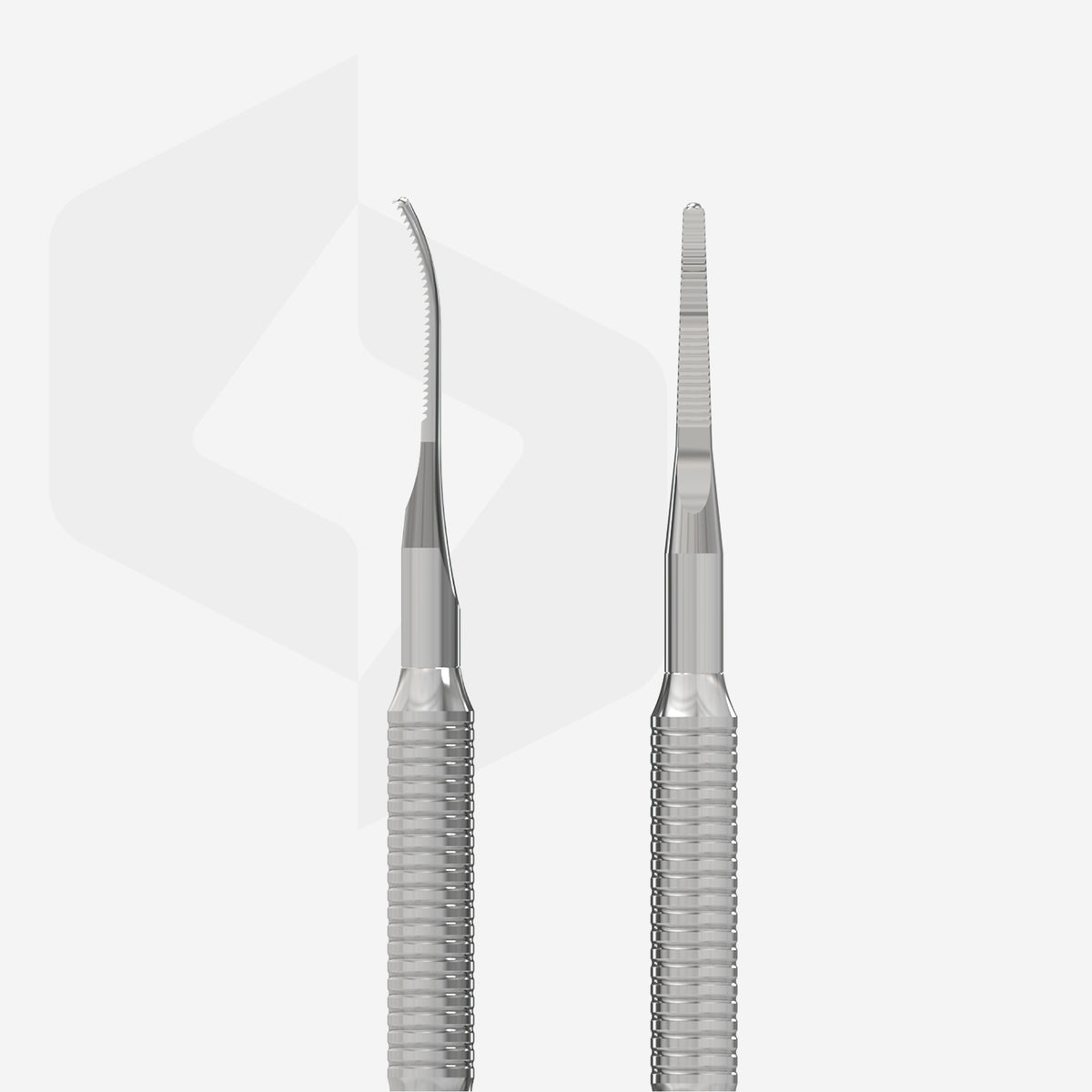 STALEKS PE-60/3 — Pedicure toenail file EXPERT 60 TYPE 3 (straight nail file and file with a bent end) — official view 2