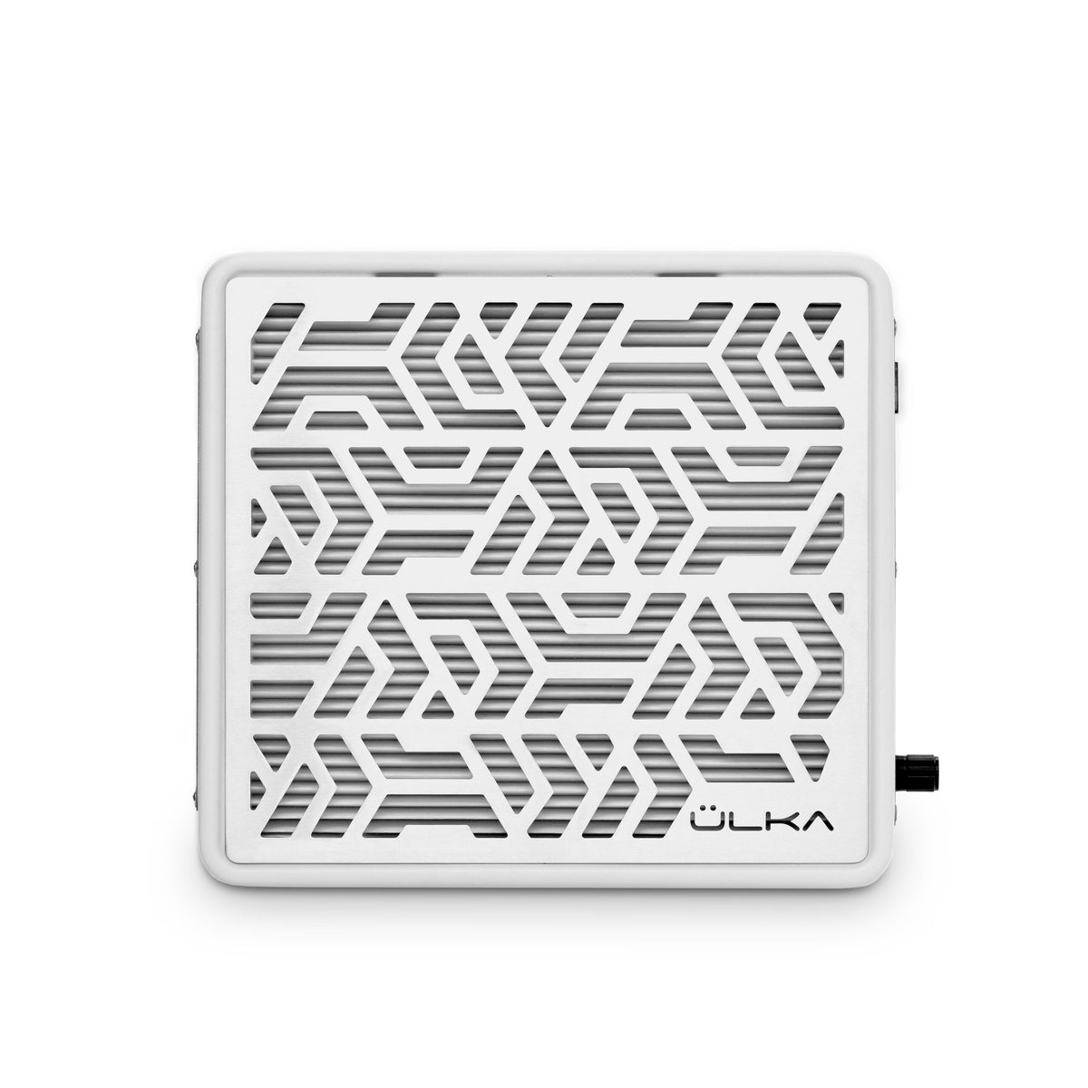 ULKA Premium Tabletop white with silver grille — top view