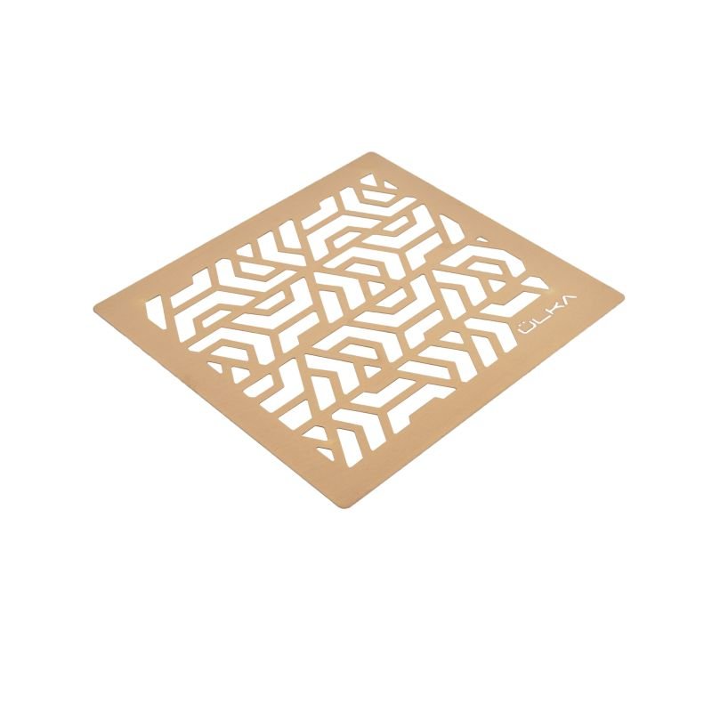 ULKA original Premium Built-In replacement grille in rose gold, shown on its own