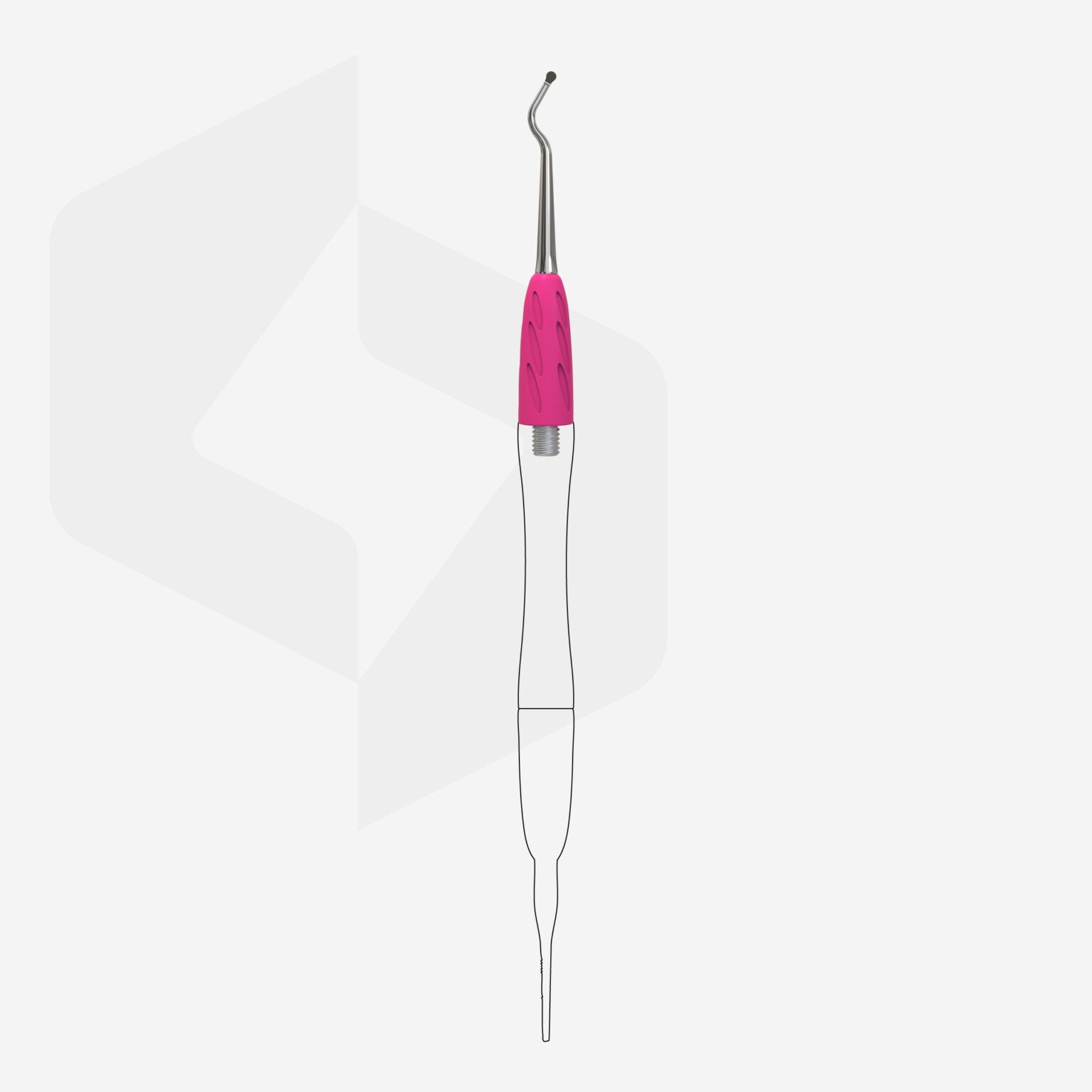 WPPQ-33 Working part of the pusher Combo UNIQ 33 hemisphere curette

 image 1