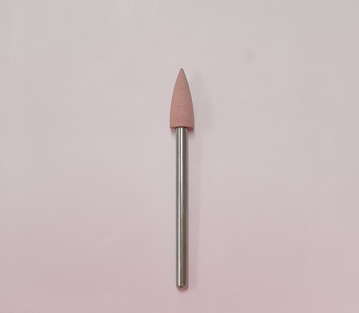 Polisher drill bits for E-file manicure/pedicure , small, pink, 1 pc image 0