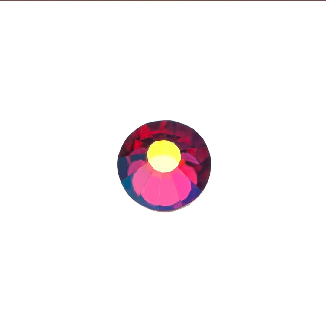 Crystals "Fucsia AB" SS04 size 1.5 - 1.7 mm, 50 pcs image 0