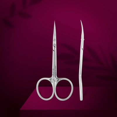 STALEKS PRO SX-20/1m Professional cuticle scissors Exclusive 20 Type 1 (magnolia) (view 1)