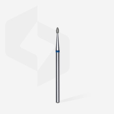 FA50B016/3.4 DIAMOND NAIL DRILL BIT, ROUNDED "BUD" , BLUE