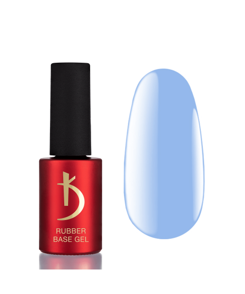Color Rubber Base gel, Blue Sky, 7 ml image 0