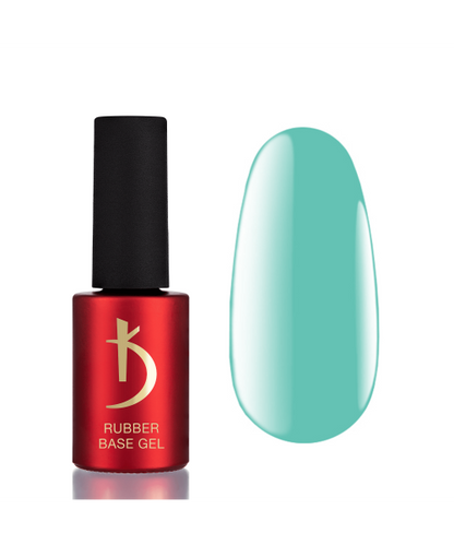 Color Rubber Base gel,  Mint,  7 ml image 0