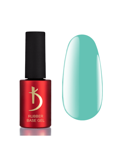 Color Rubber Base gel,  Mint,  7 ml image 0