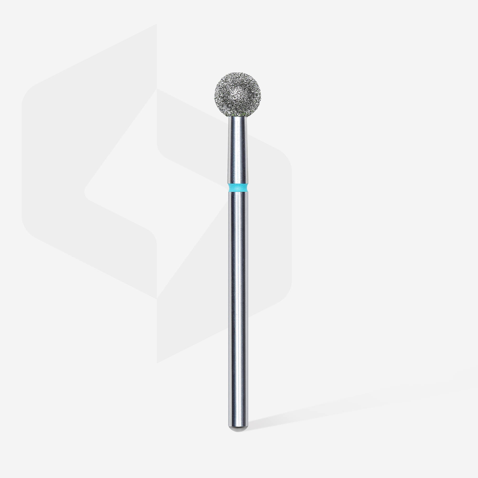 FA01B050 Diamond nail drill bit, "ball", blue, head diameter 5 mm