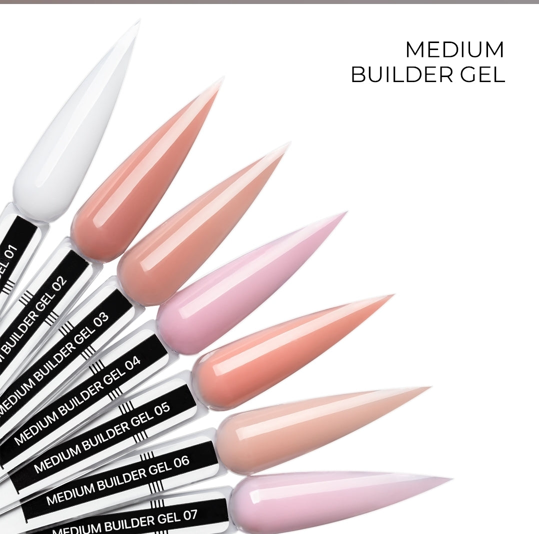 03 Medium builder gel Light  Beige 13 g image 1