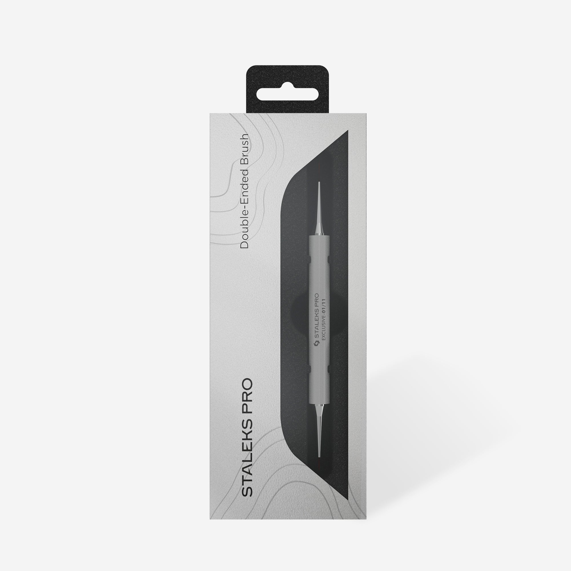Double-ended brush EXCLUSIVE 01/11 liner 7 mm / liner 12 mm