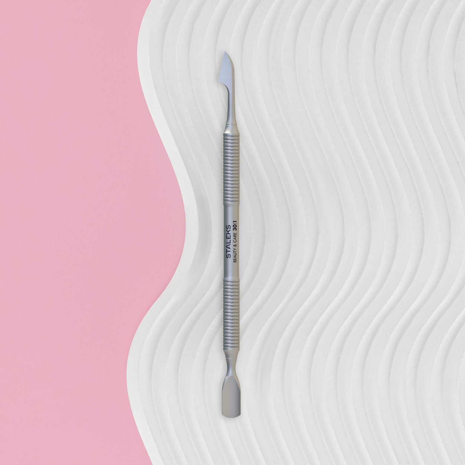 PBC-30/1 | Manicure pusher BEAUTY & CARE 30 TYPE 1 (rounded narrow pusher and cleaner)