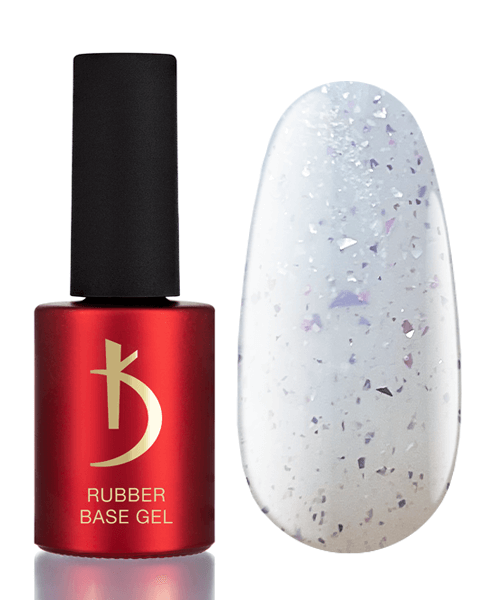 Color rubber base gel "Souffle" 02, 7ml image 0