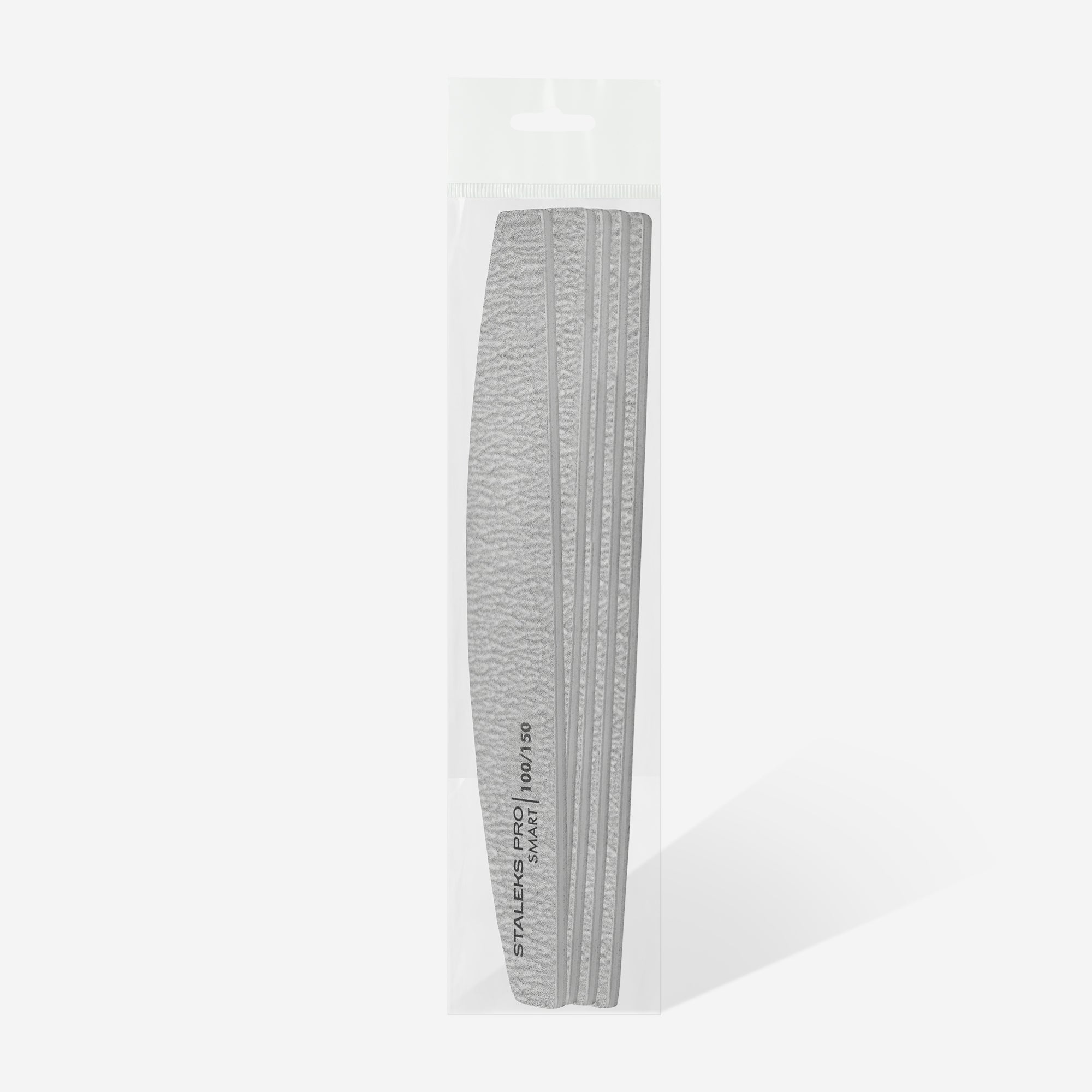 NFB-41/8 Mineral crescent nail file SMART 100/150, 5pcs/set image 1