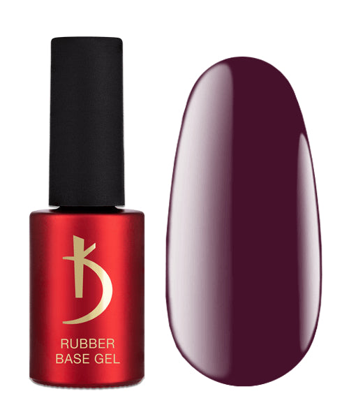 Color Rubber Base gel,  Plum,  7 ml image 0