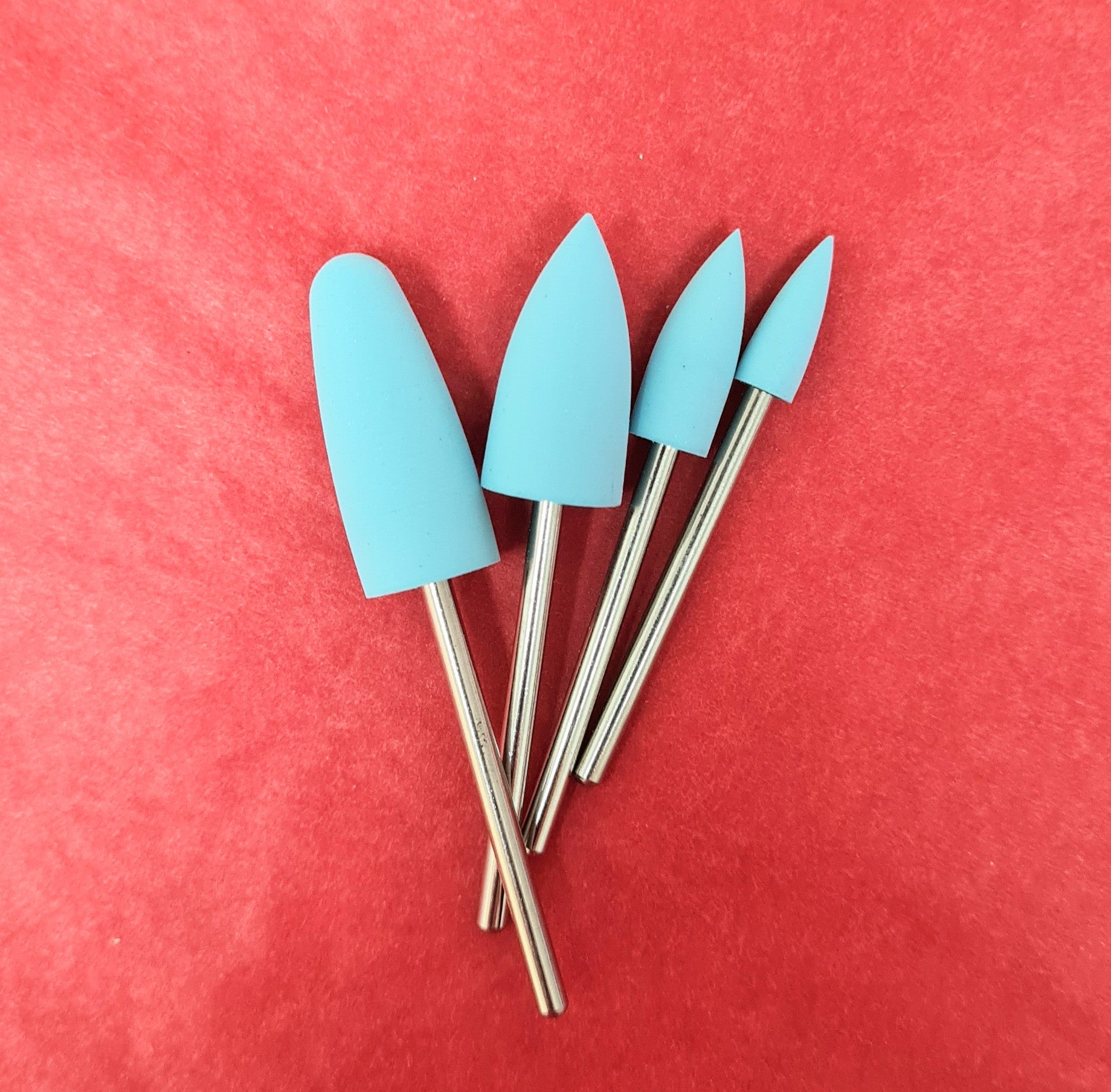 Polisher drill bits for E-filemanicure,  4 pcs  image 0