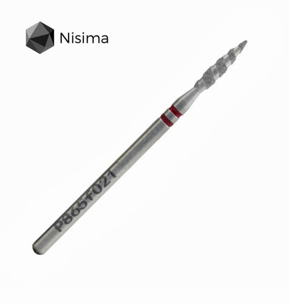 P865m021 Diamond drill bits Tornado red image 0