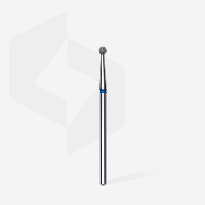 Diamond nail drill bit ball blue EXPERT head diameter 2.5 mm