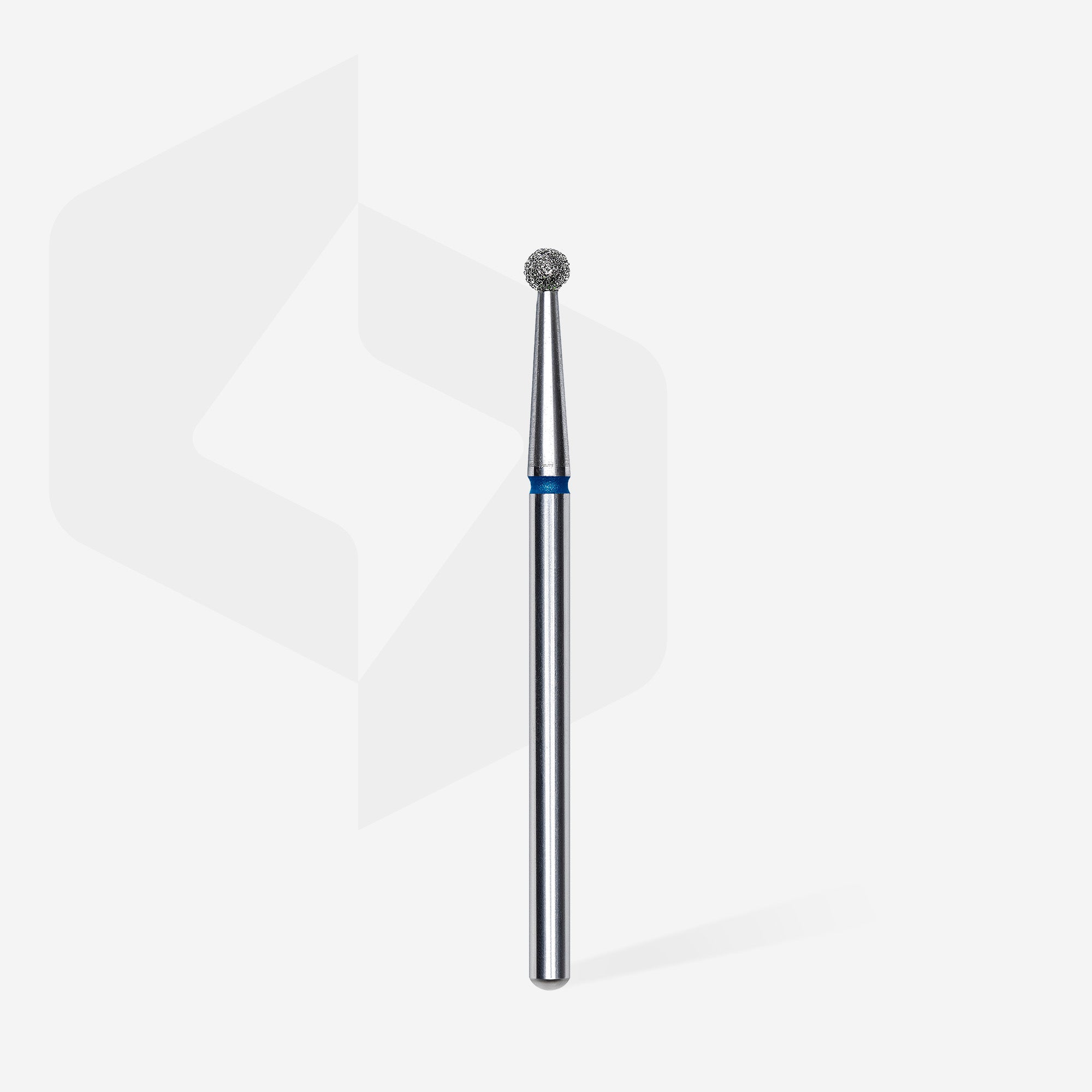 Diamond nail drill bit ball blue EXPERT head diameter 2.7 mm