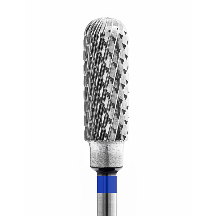 Carbide Bit Rounded Cylinder, 31550 Medium,  Blue image 0