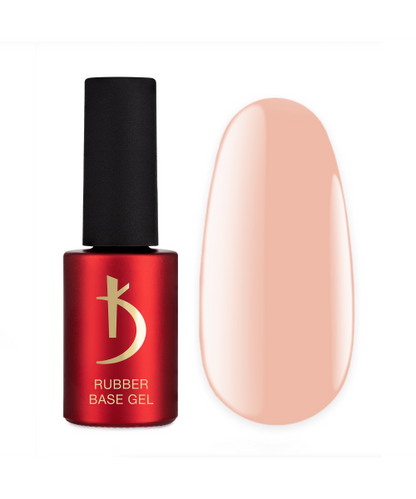 Color Rubber Base gel,  Peach,  7 ml image 0
