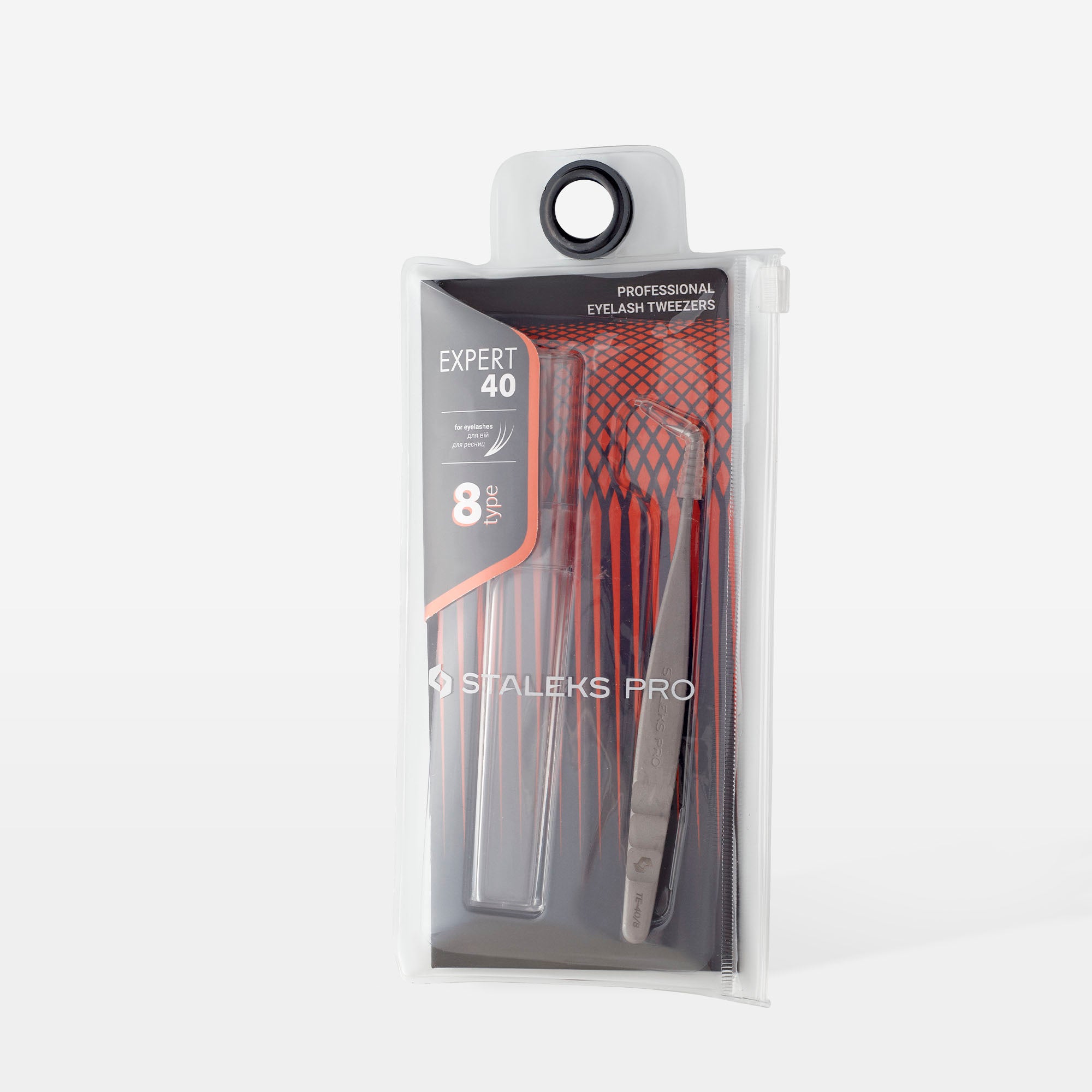 EXPERT TE-40/8 New Professional eyelash tweezers