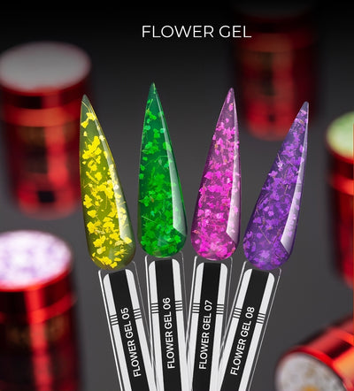 Flower Gel 08, 4 ml image 4