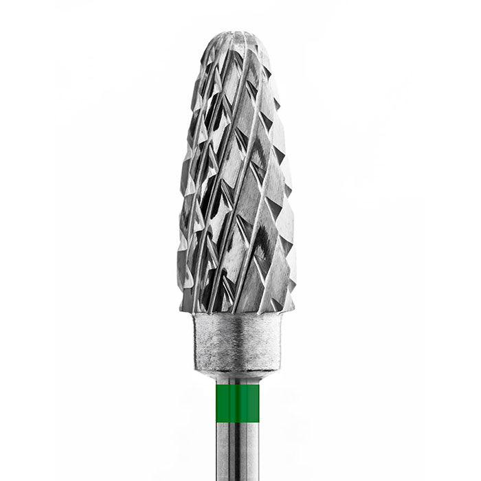 Carbide Bits   41236 Corn (Cone), Coarse,  Green image 0