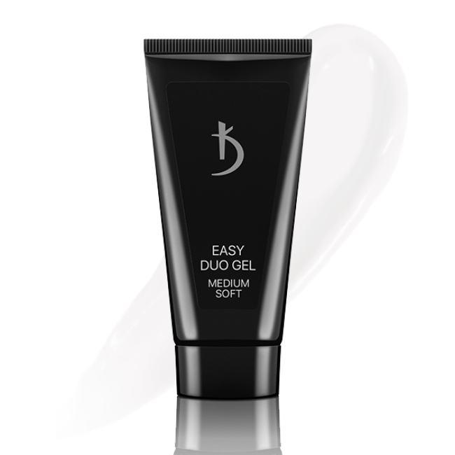 Easy Duo Gel Medium Soft,Acrylic-Gel Clear 30g, TPO free image 0