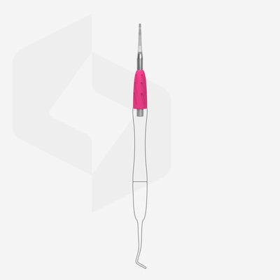 WPPQ-37 Working part of the pusher Combo UNIQ 37 toenail file with a bent end