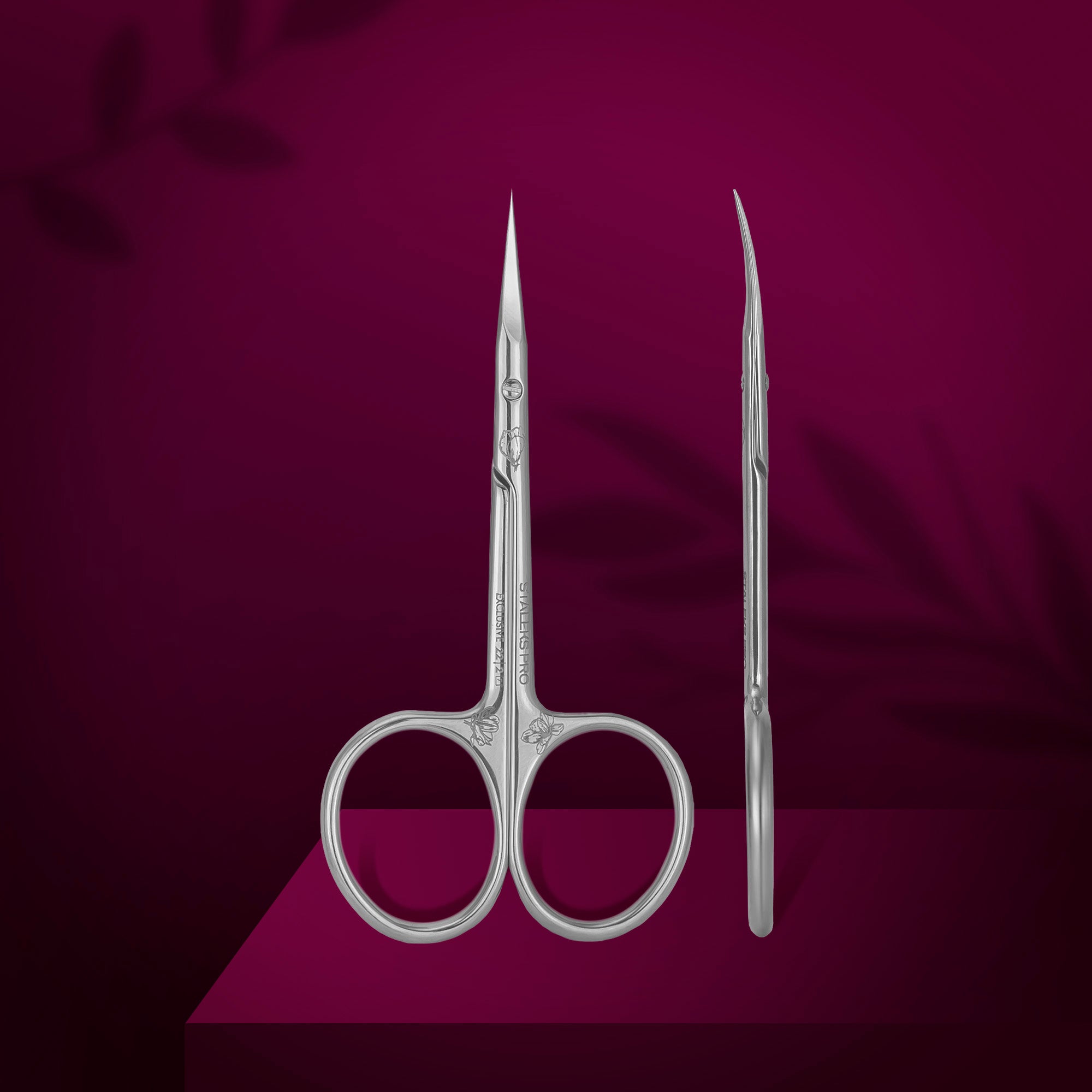 SX-22/2m  Professional cuticle scissors  Staleks Pro Exclusive 22 Type 2 image 0
