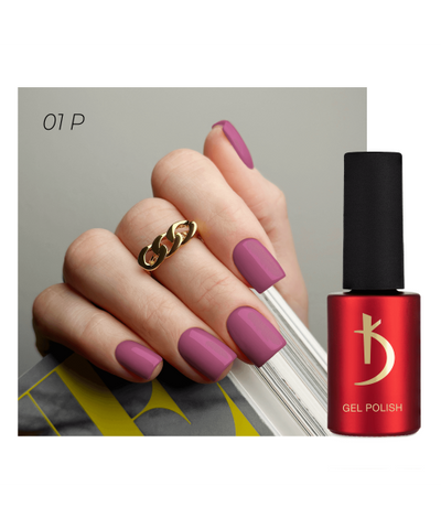 01 P Gel polish Pink 7 ml image 0
