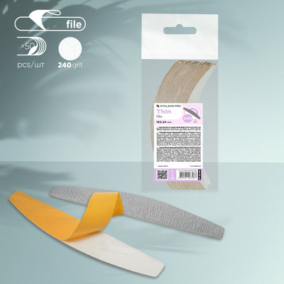 DF-42-240 smart Disposable files for crescent nail file Staleks 240gr