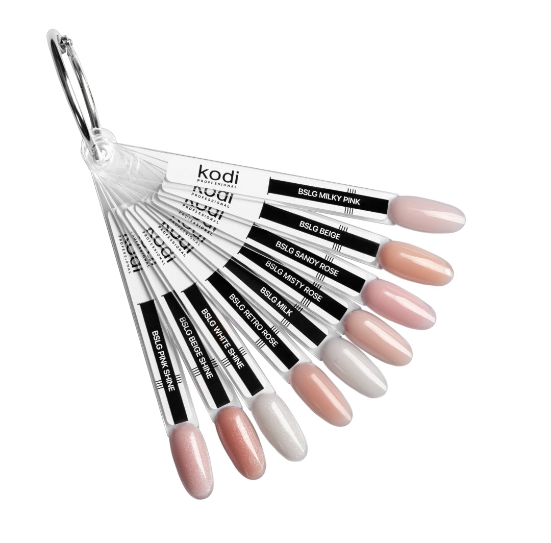 Palette of Builder self-level gel 9 tips image 0