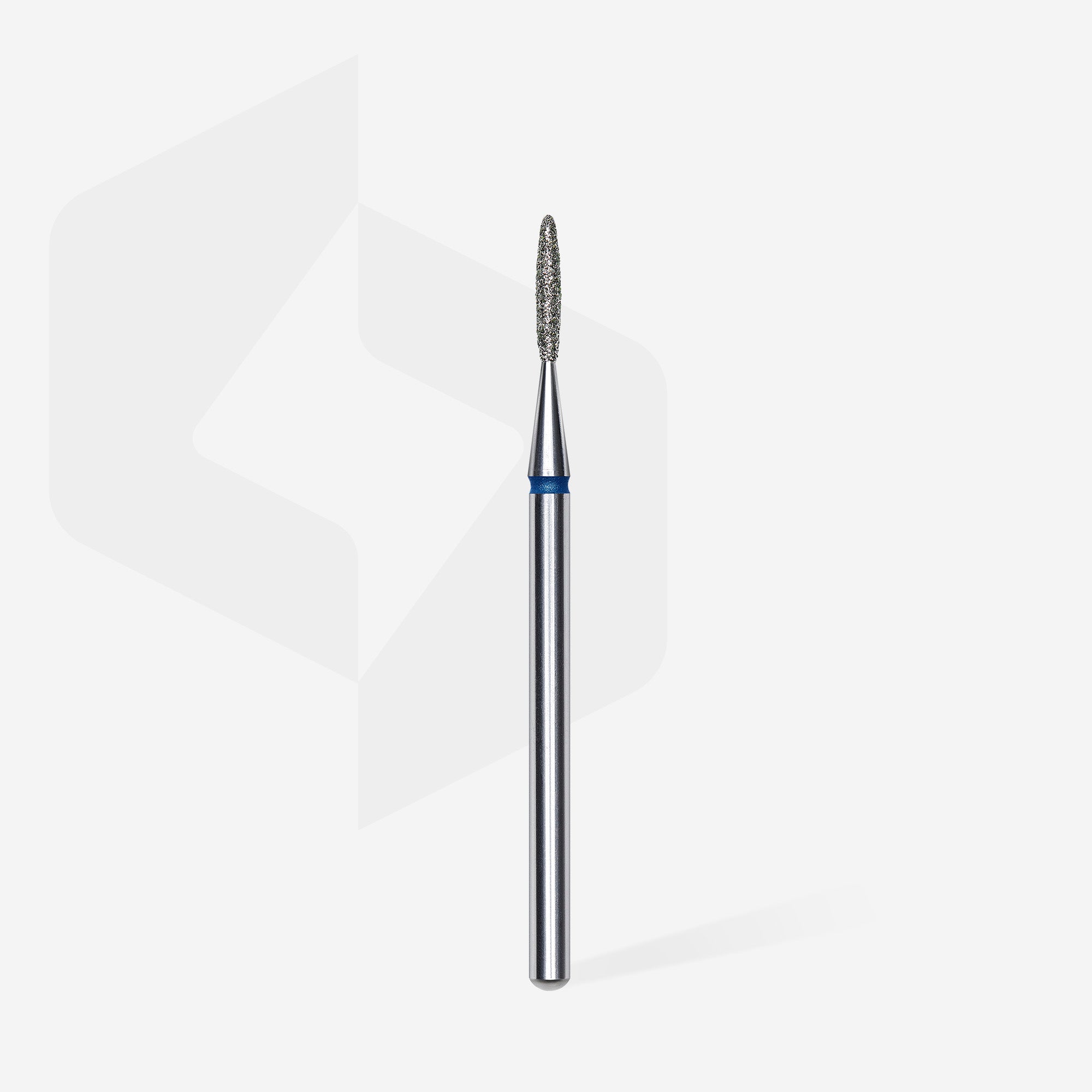Diamond nail drill bit flame blue EXPERT head diameter 1.4 mm / working part 8 mm