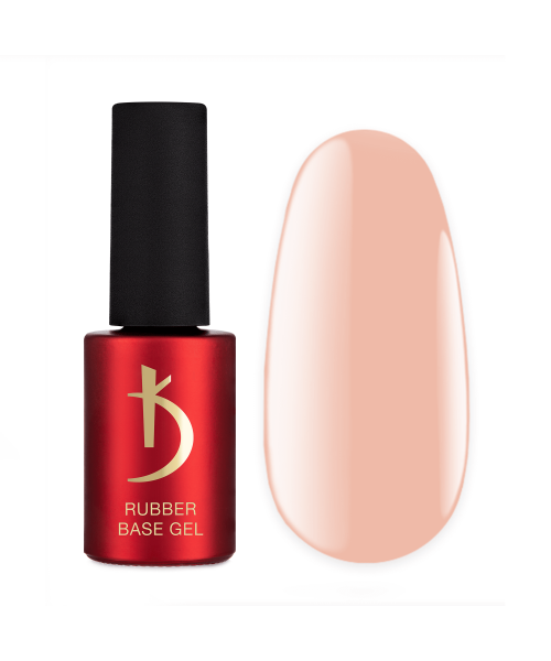 Color Rubber Base gel, Peach, 7 ml image 0