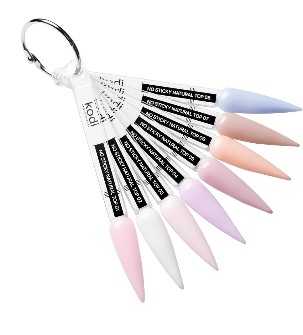 "Natural Top" 07, Top coat without sticky layer,  7 ml image 2